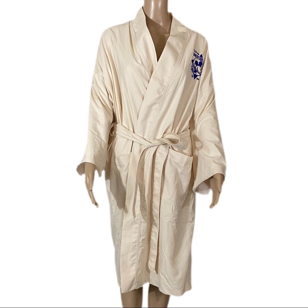DISNEY PARKS Robe Terry Lined Pockets Self Belt